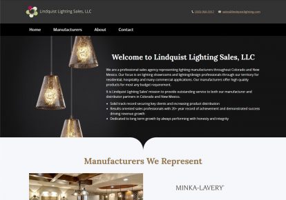 Lindquist Lighting Website