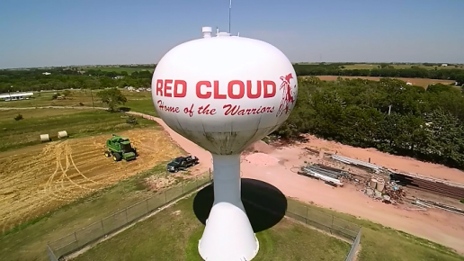 Red Cloud, NE drone video